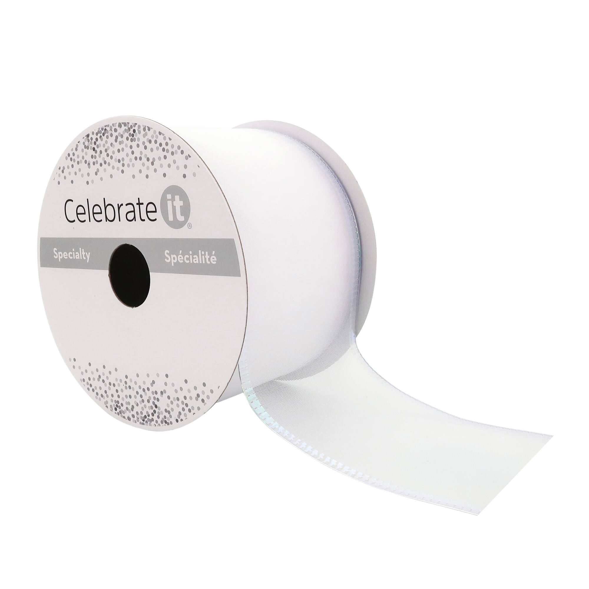 12 Pack: 2.5" x 10yd. Sheer Wired Ribbon by Celebrate It® Specialty